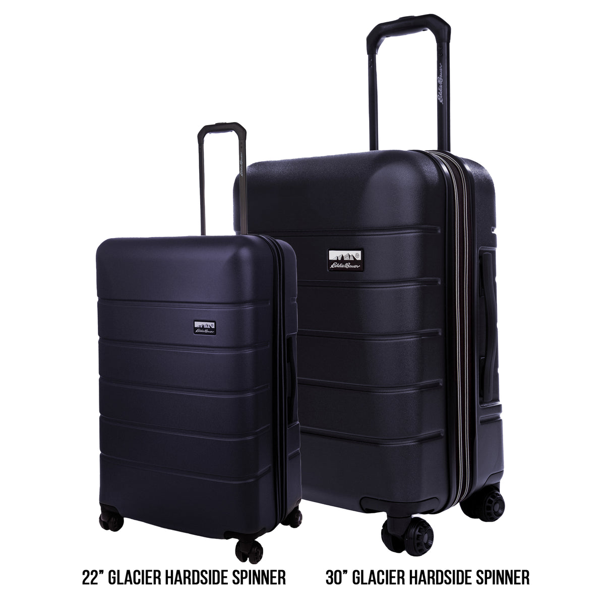 2 Pc Set Glacier Hardside Spinner (30" And 22")-Storm-5