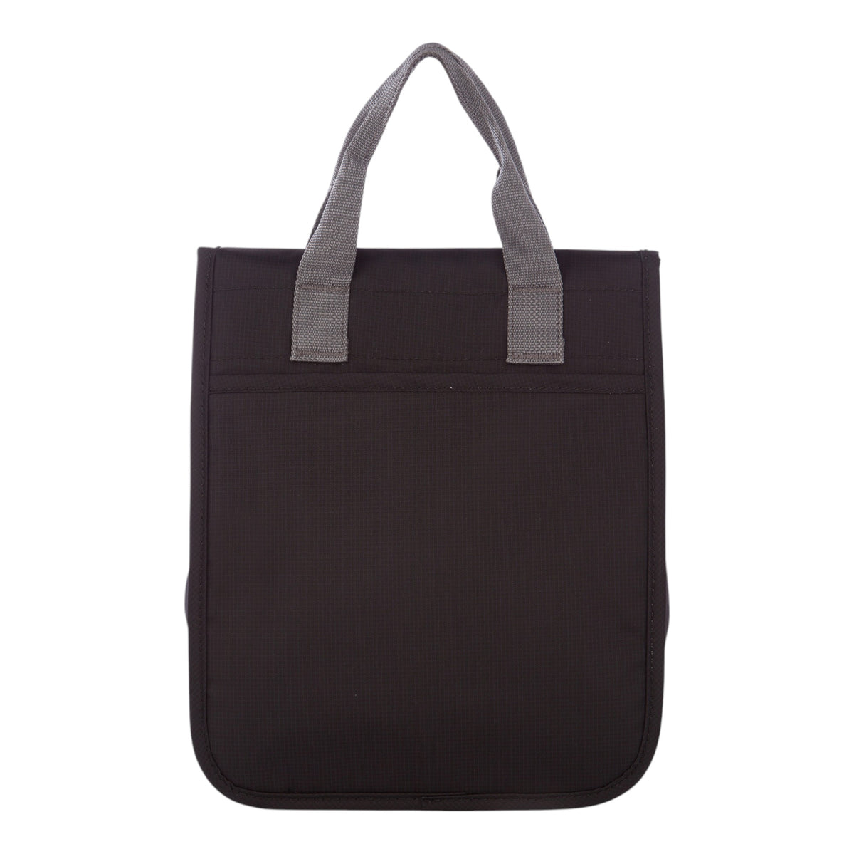 Fold-Over Lunch Bag-Black-4