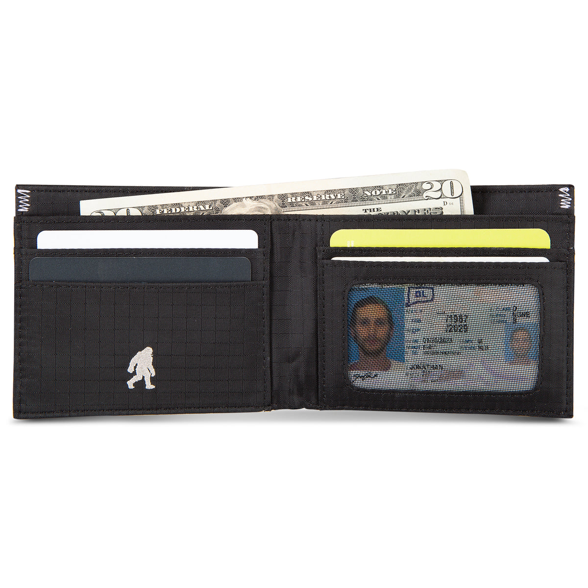 Companion Ripstop Nylon Bifold Wallet-Black-9