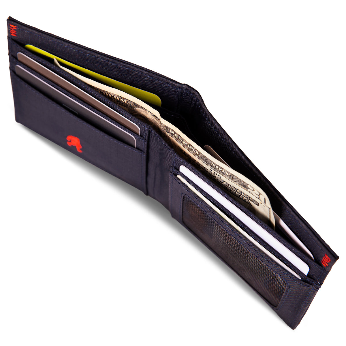 Companion Ripstop Nylon Bifold Wallet-Black-16