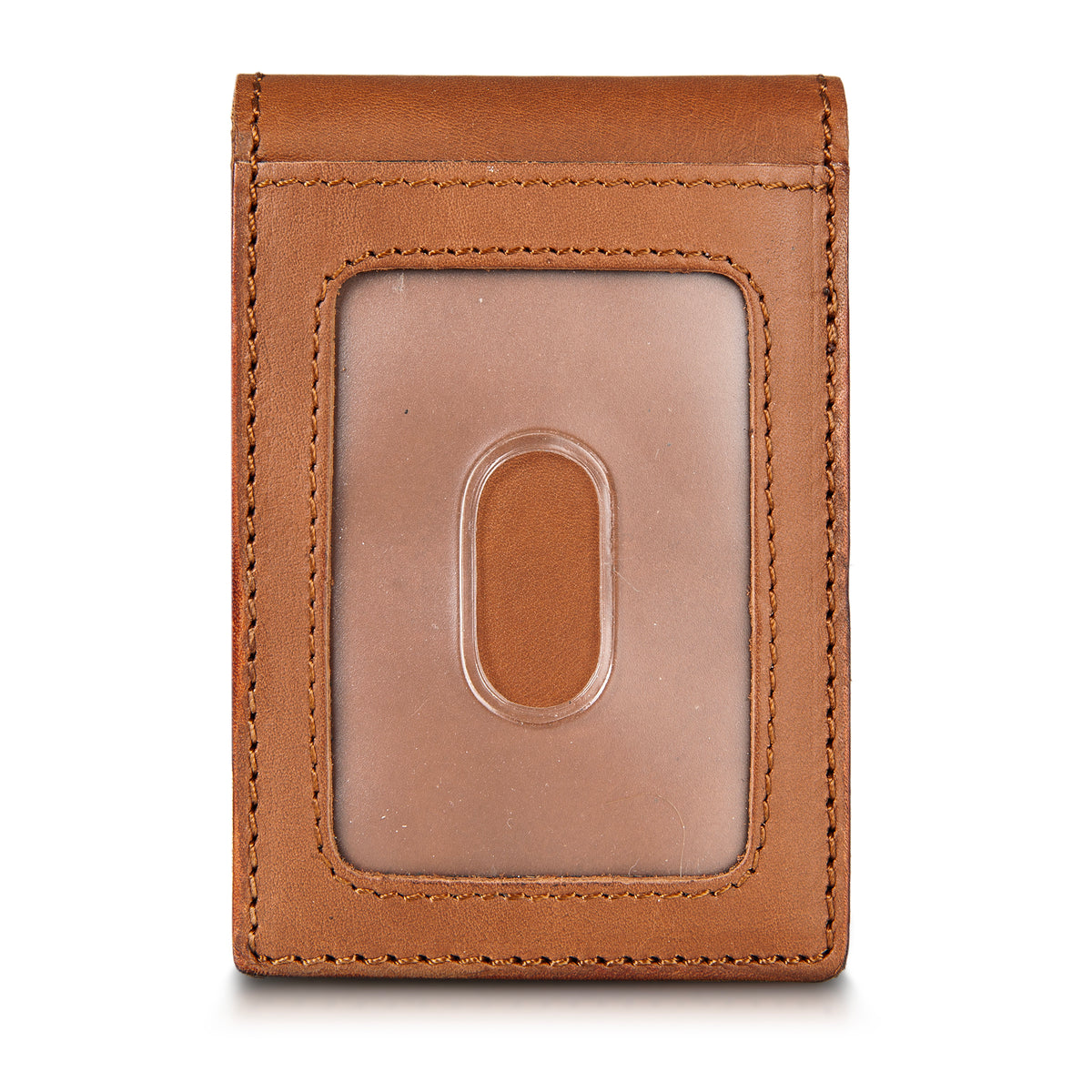 Eb Outdoor Leather Front Pocket Wallet-Brown-2