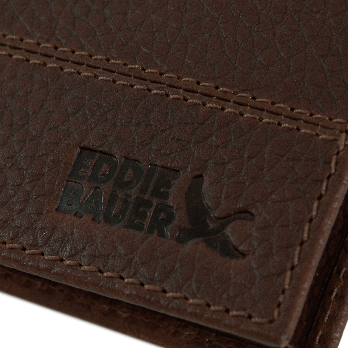 Rugged Leather Money Clip Bifold Wallet-Black-11