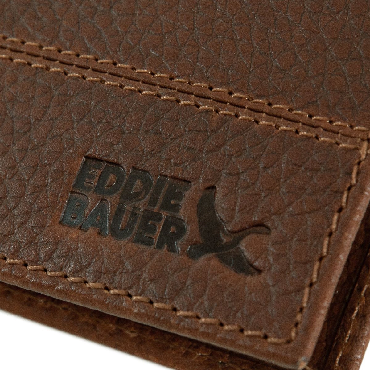 Rugged Leather Money Clip Bifold Wallet-Black-12