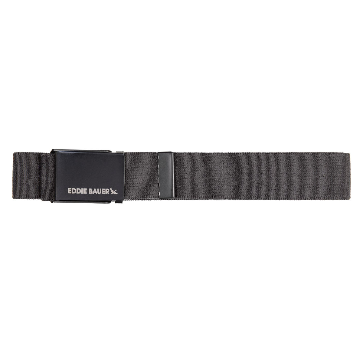 Backcountry Active Stretch Webbing Belt With Military Buckle-Dark Smoke-2
