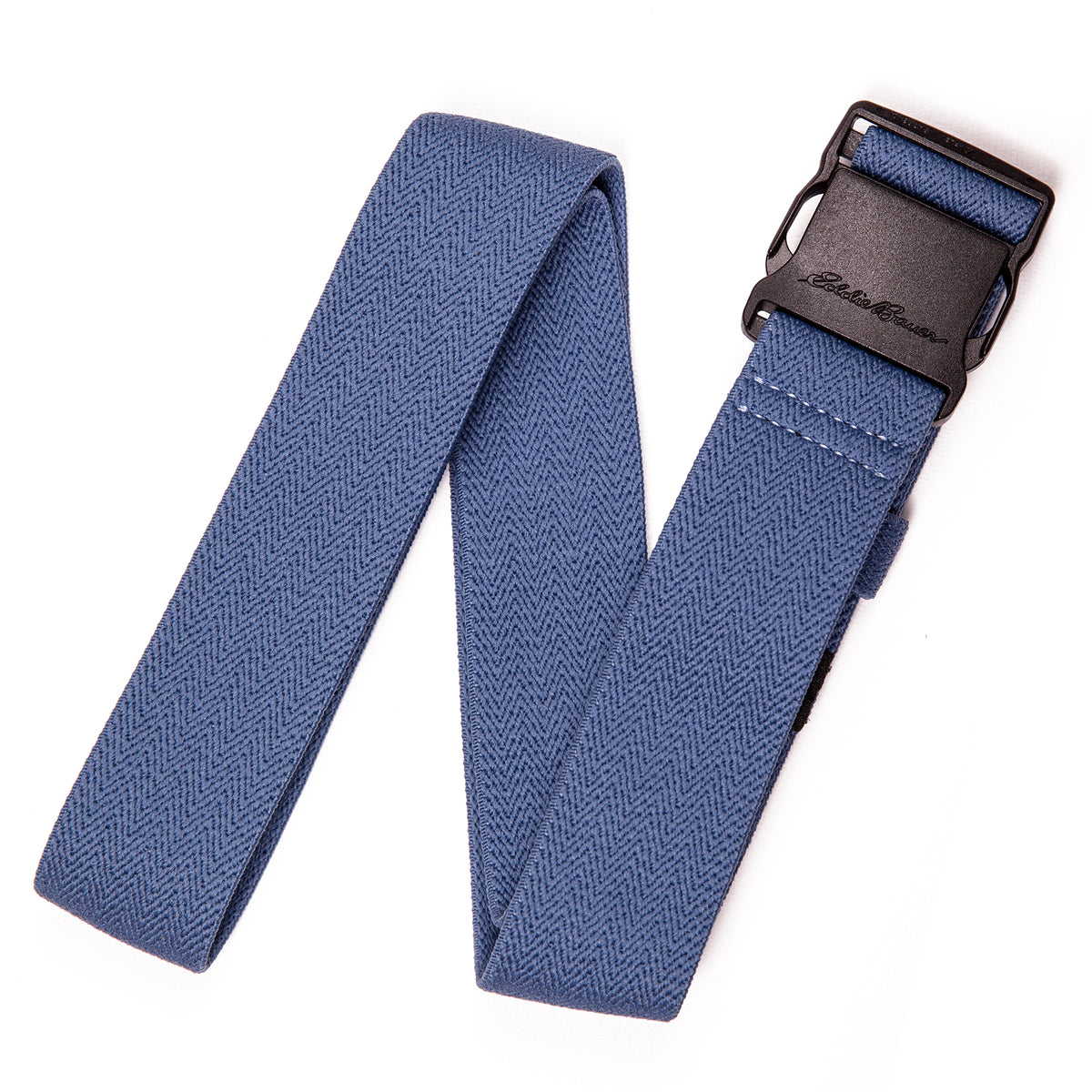 Trail Active Solid Stretch Webbing Belt-Blue-8