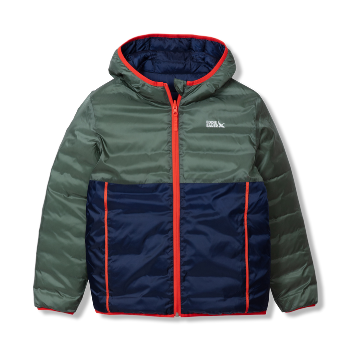 Kids Reversible Cirruslite Down Hooded Jacket