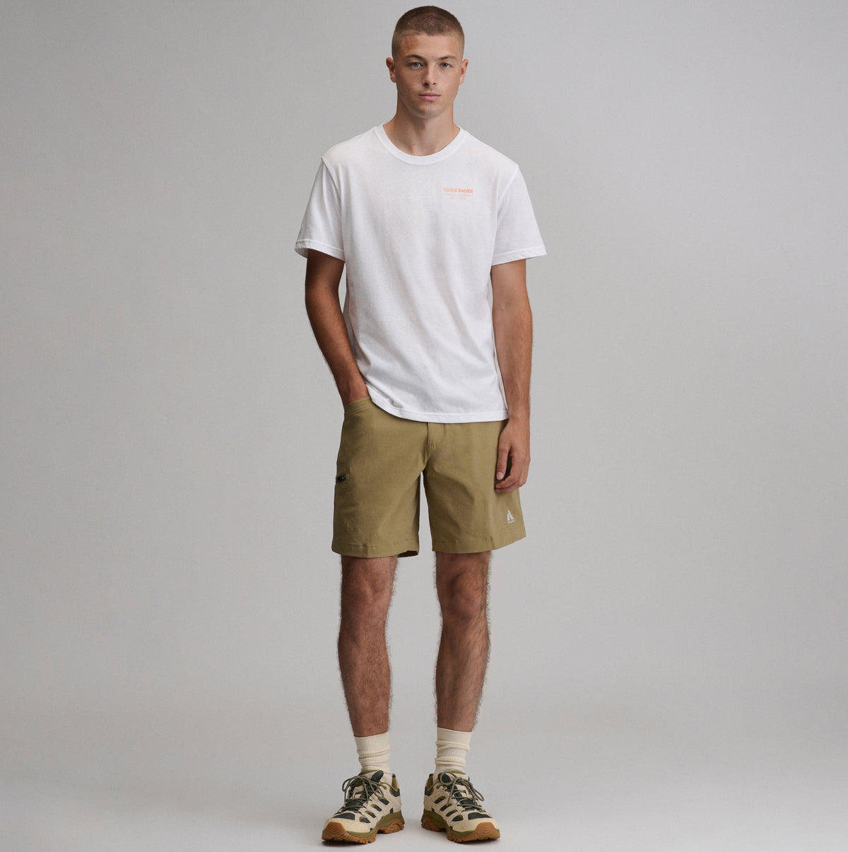 Men's Eddie Bauer Goose Reissue-White-5