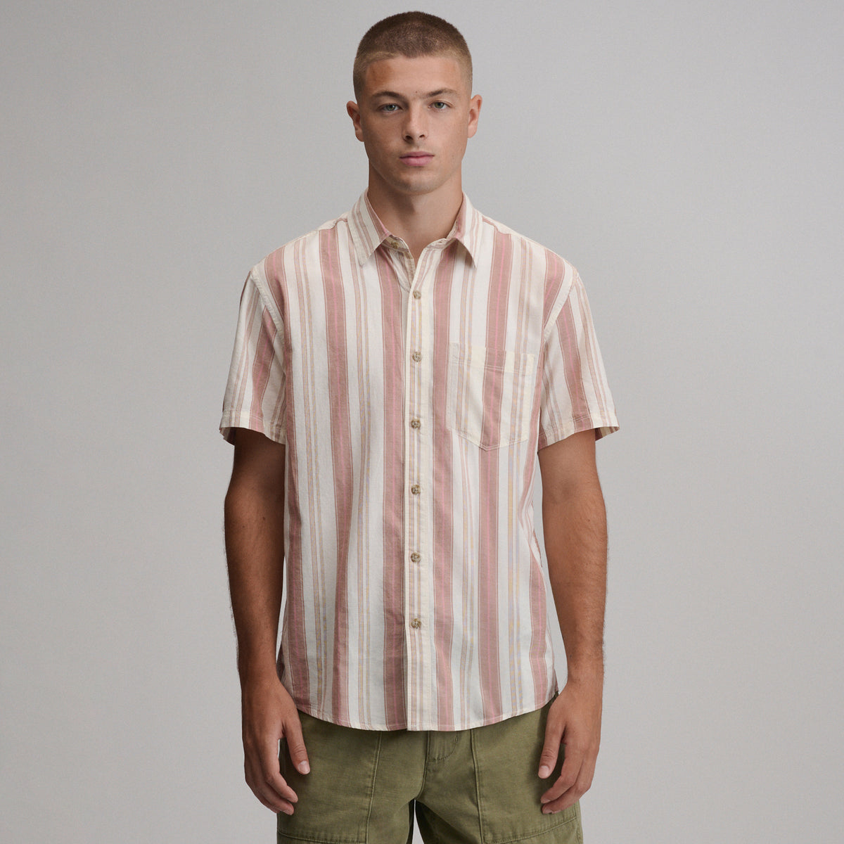 Men's Baja Short-Sleeve Shirt - Print-Spice-1
