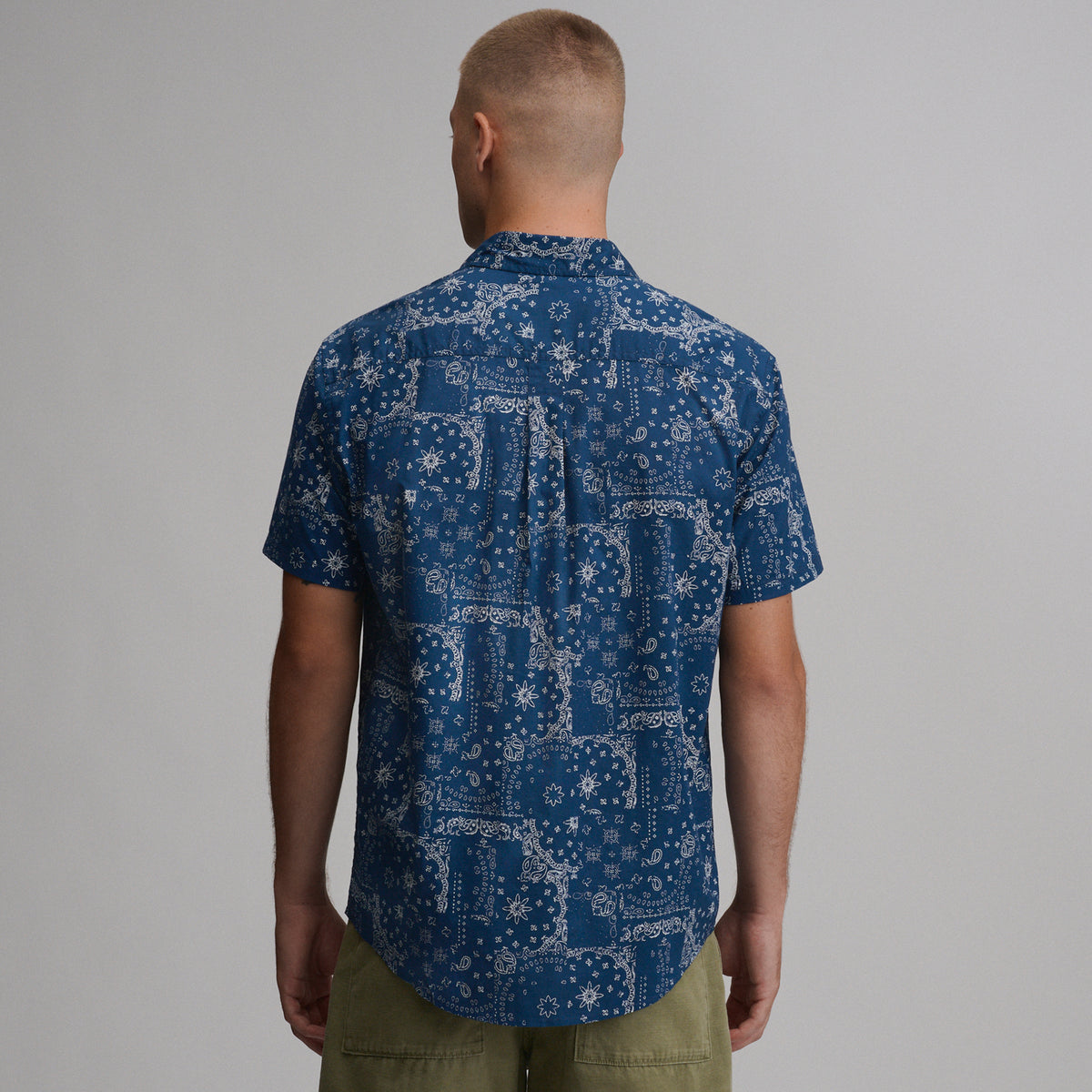 Men's Baja Short-Sleeve Shirt - Print-Dusk-10
