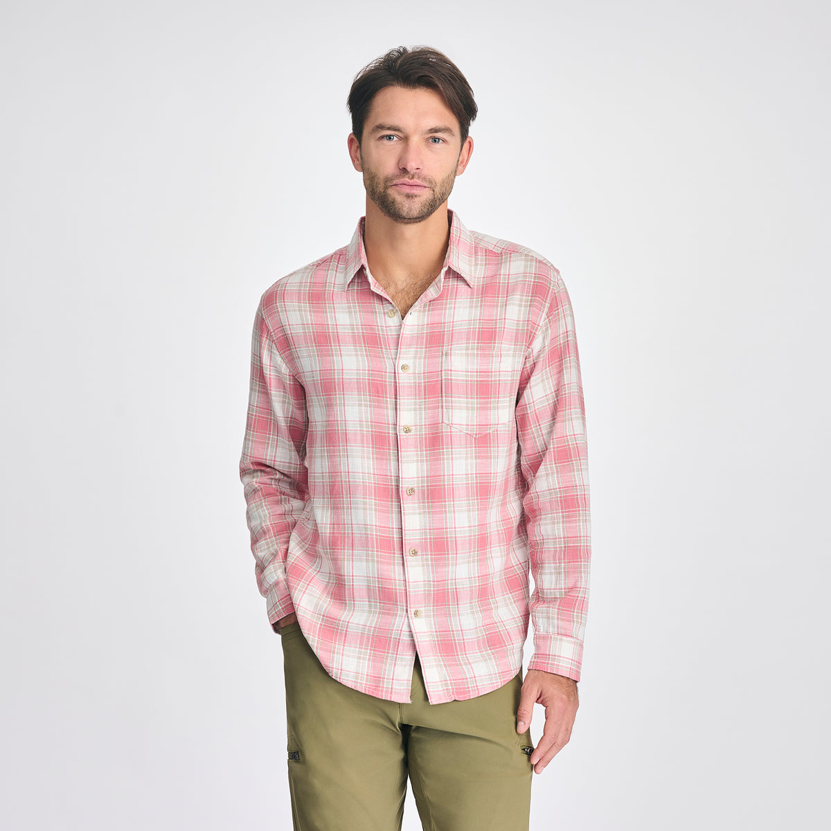 Men's Vintage Shirt-Tangelo-1