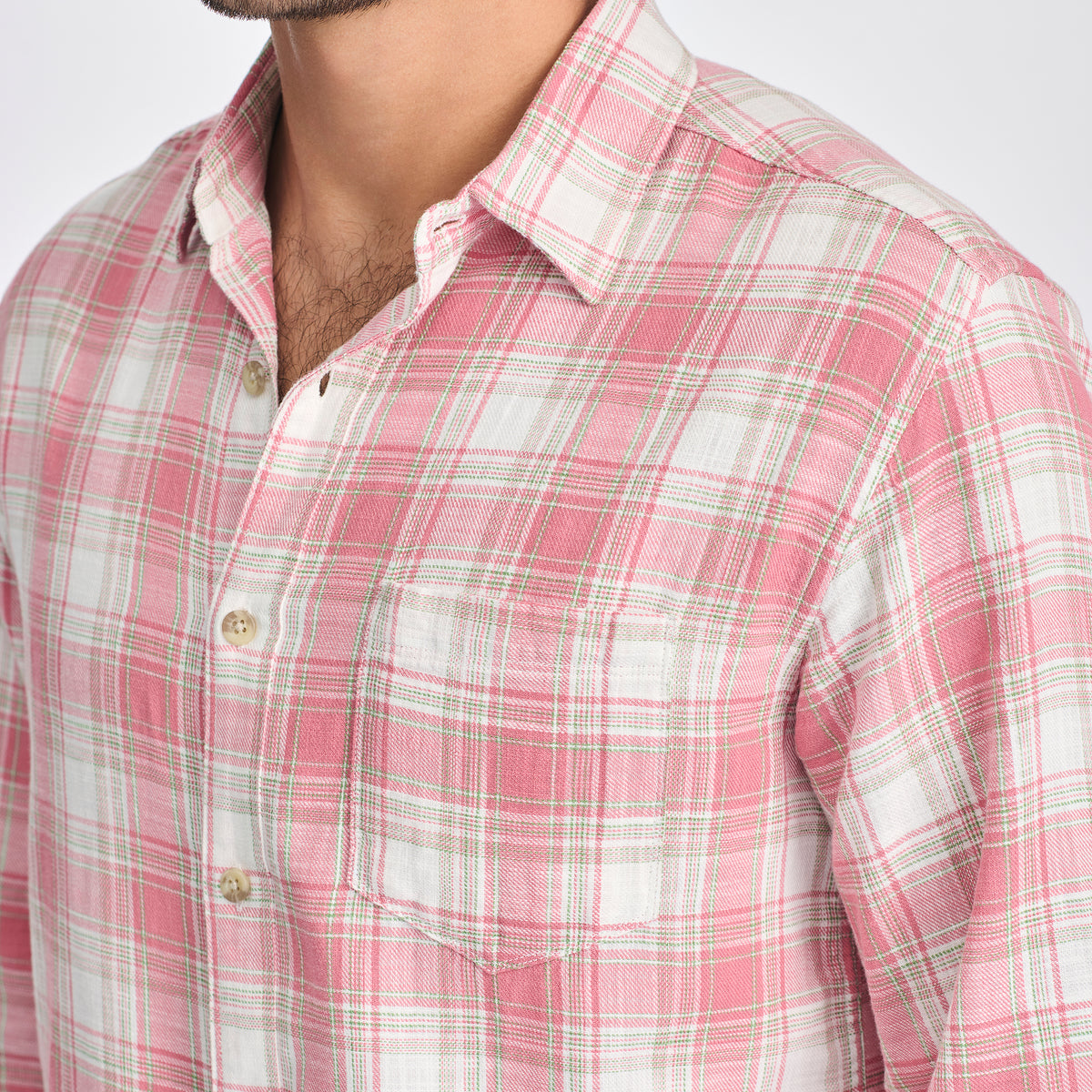 Men's Vintage Shirt-Tangelo-3
