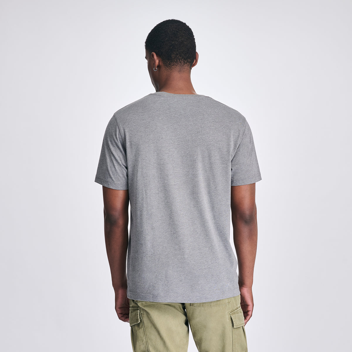 Graphic T-Shirt - Nature-Med Htr Gray-2