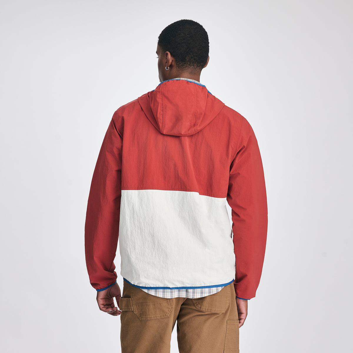 Men's Zephyr Wind Anorak-RADISH-2