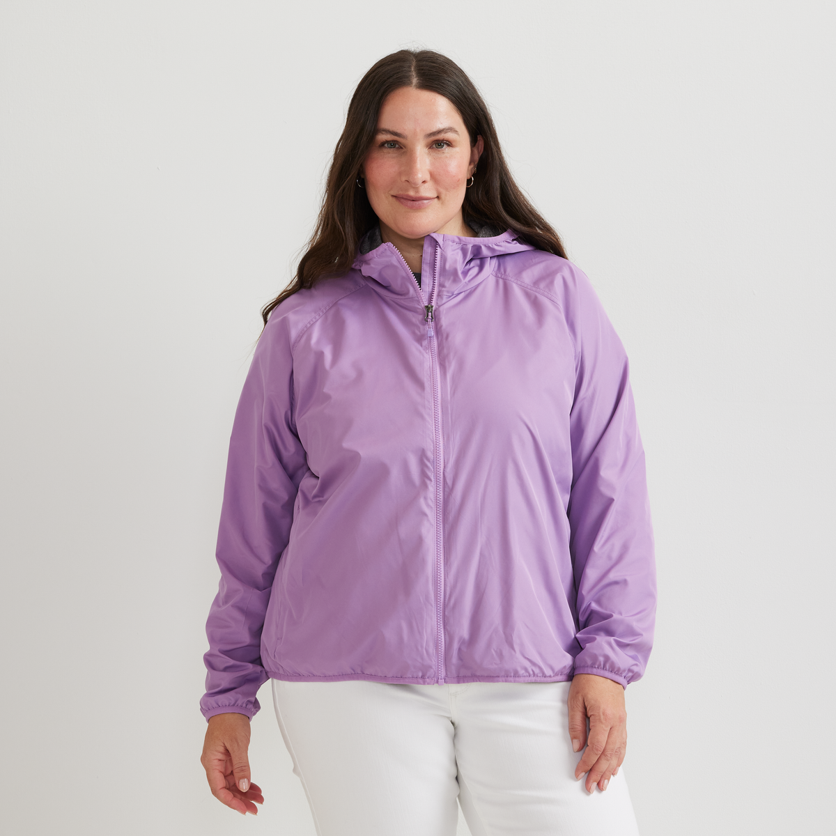 Women's Quilo Lined Windproof Wind Jacket-Hydrgea-Plus-C1