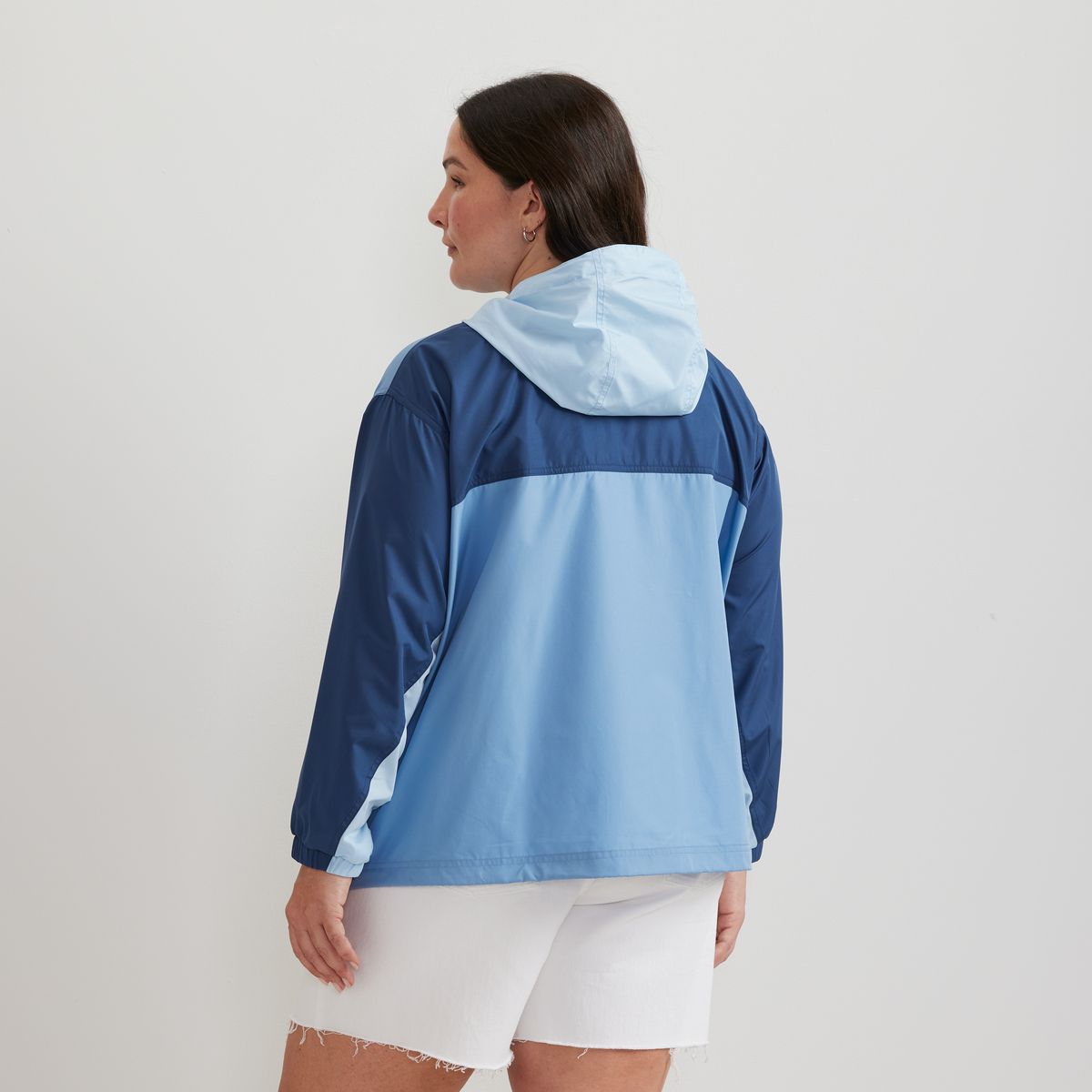 Women's Momentum Windproof Hoodie-Blue Fog-Plus-F1