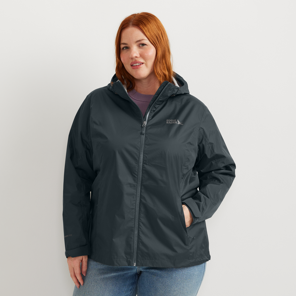 Women's RipPac® Pro Waterproof Hooded Rain Jacket-Storm-Plus-C1