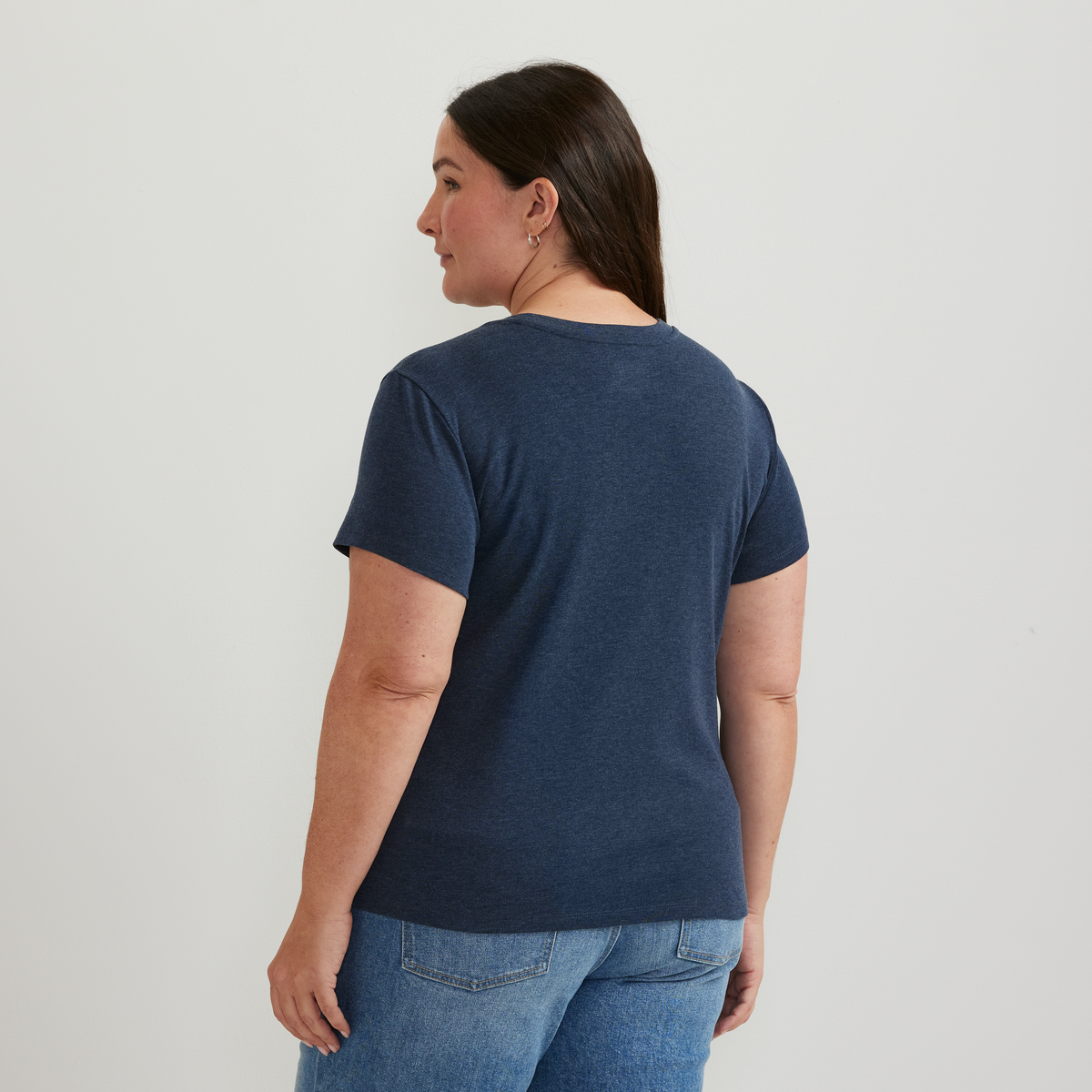 Women's Everyday Short-Sleeve Crewneck T-Shirt-Brook-Plus-F1