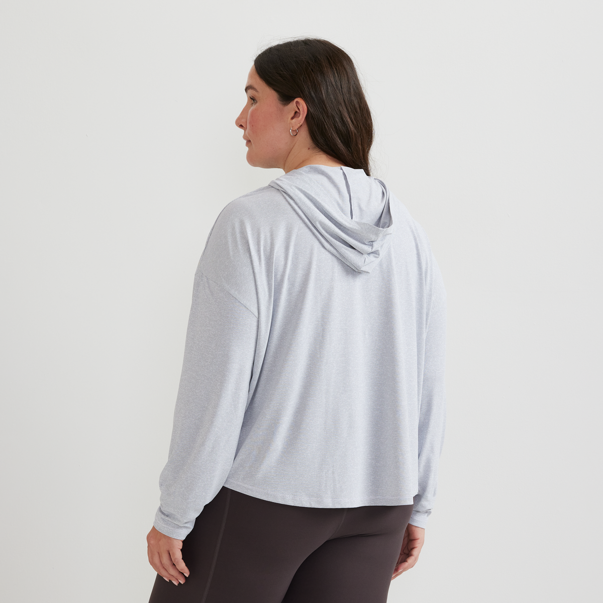 Women's Trek Light Hike Hoodie-Slate-Plus-F1