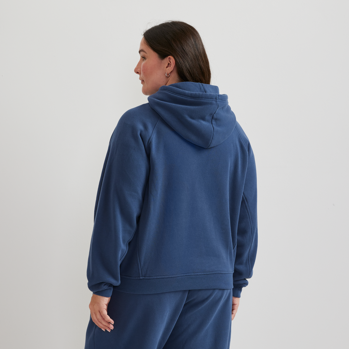 Women's Vintage Soft Pullover Hoodie-Dusk-Plus-F1