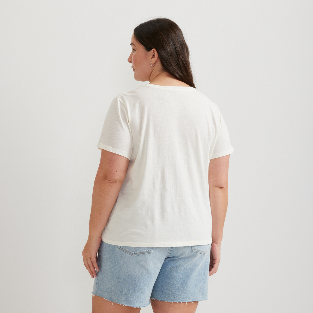 Women's Graphic T-Shirt - Rooted In-Ivory-Plus-F1
