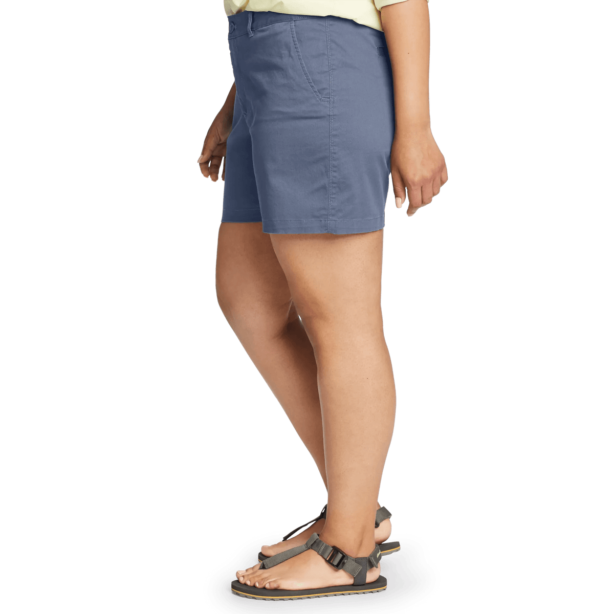 Women's Willit Stretch Legend Wash Shorts - 5"-Dusted Indigo-Plus-3