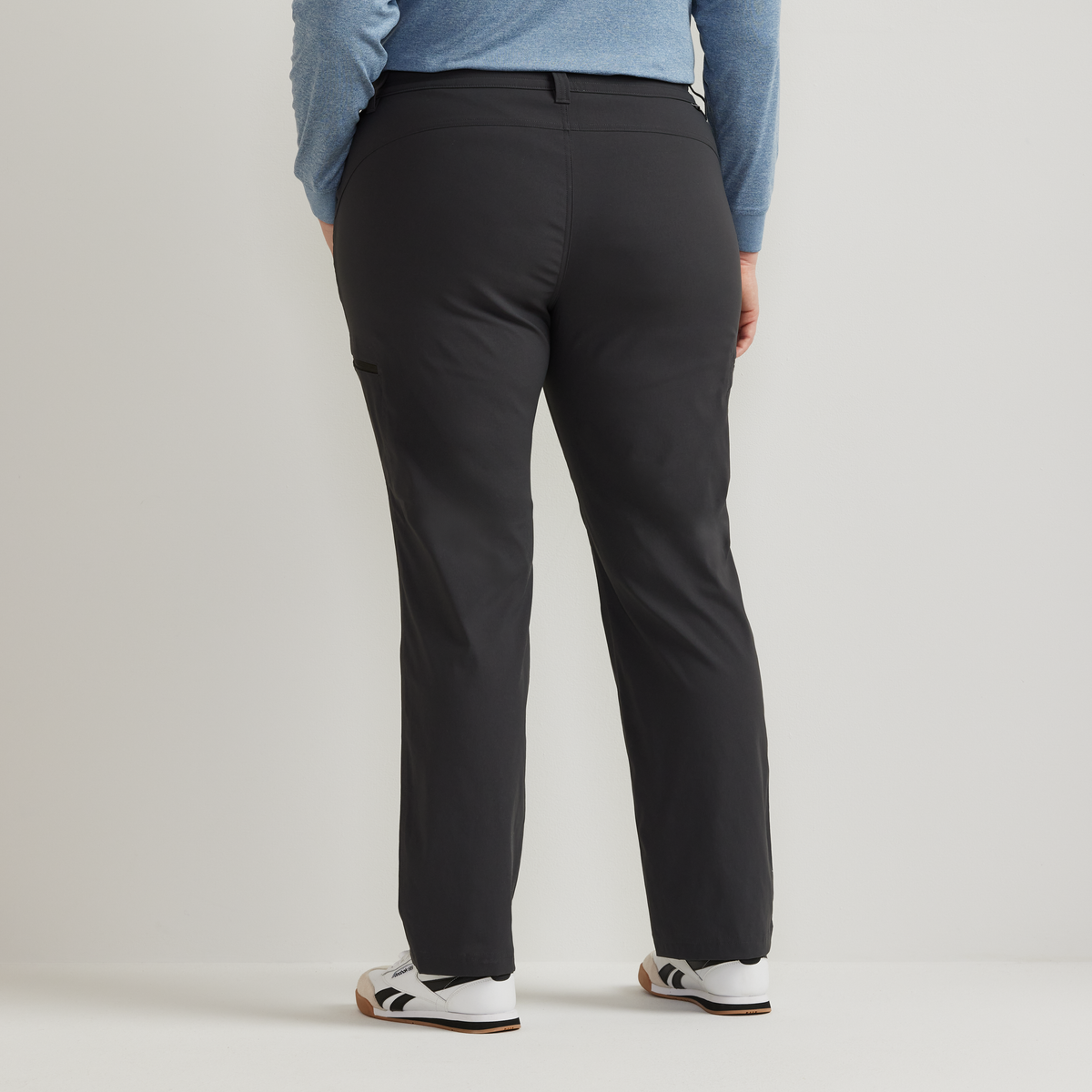 Women's Guide Pro High Rise Pants-Black-Plus-F1