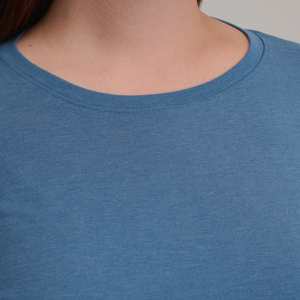 Women's Fav Long Sleeve Crew Neck Tee-Tlblu-Plus-47
