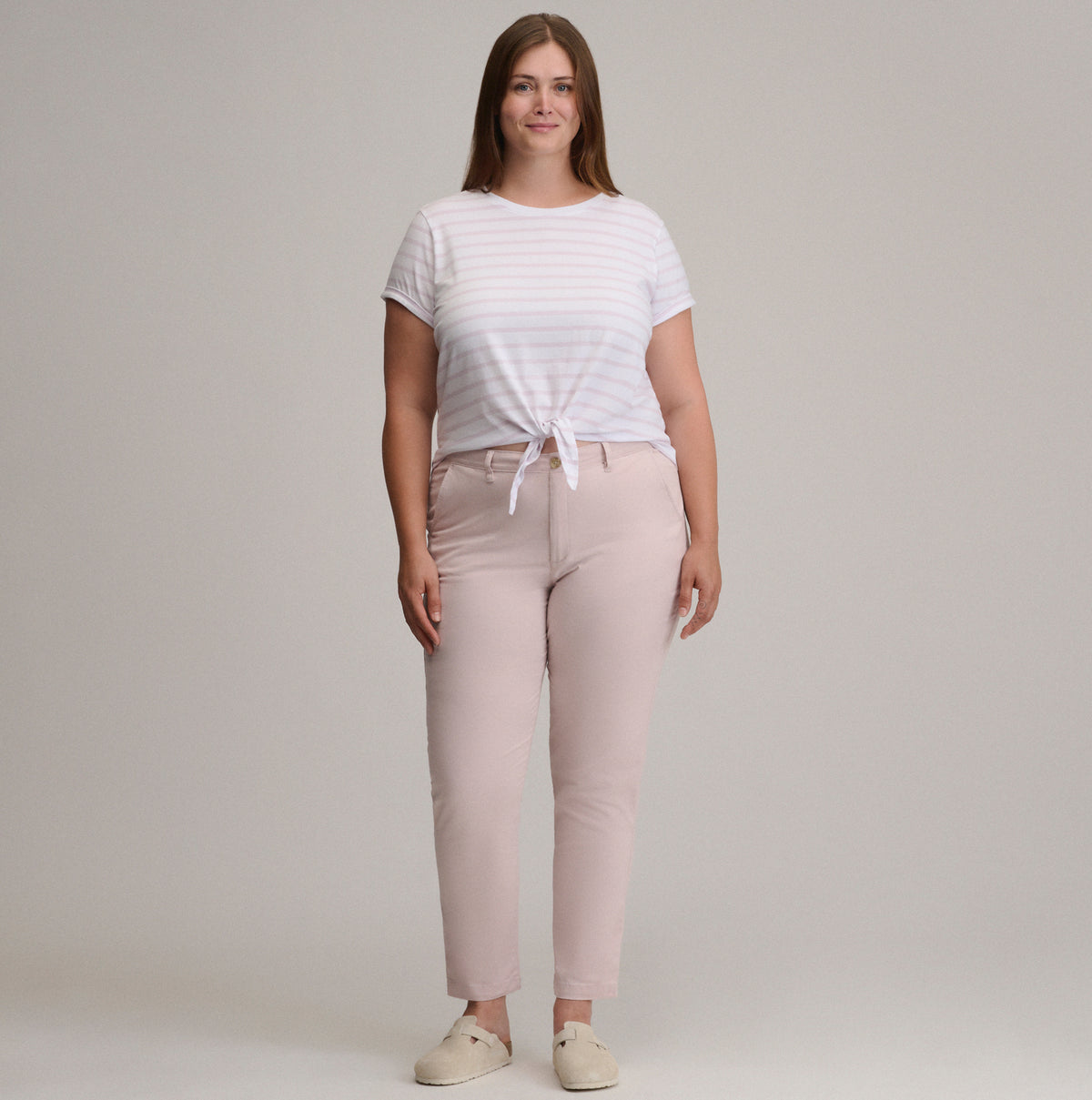 Women's Softened Legend Wash Pants-Calla Lily-Plus-8