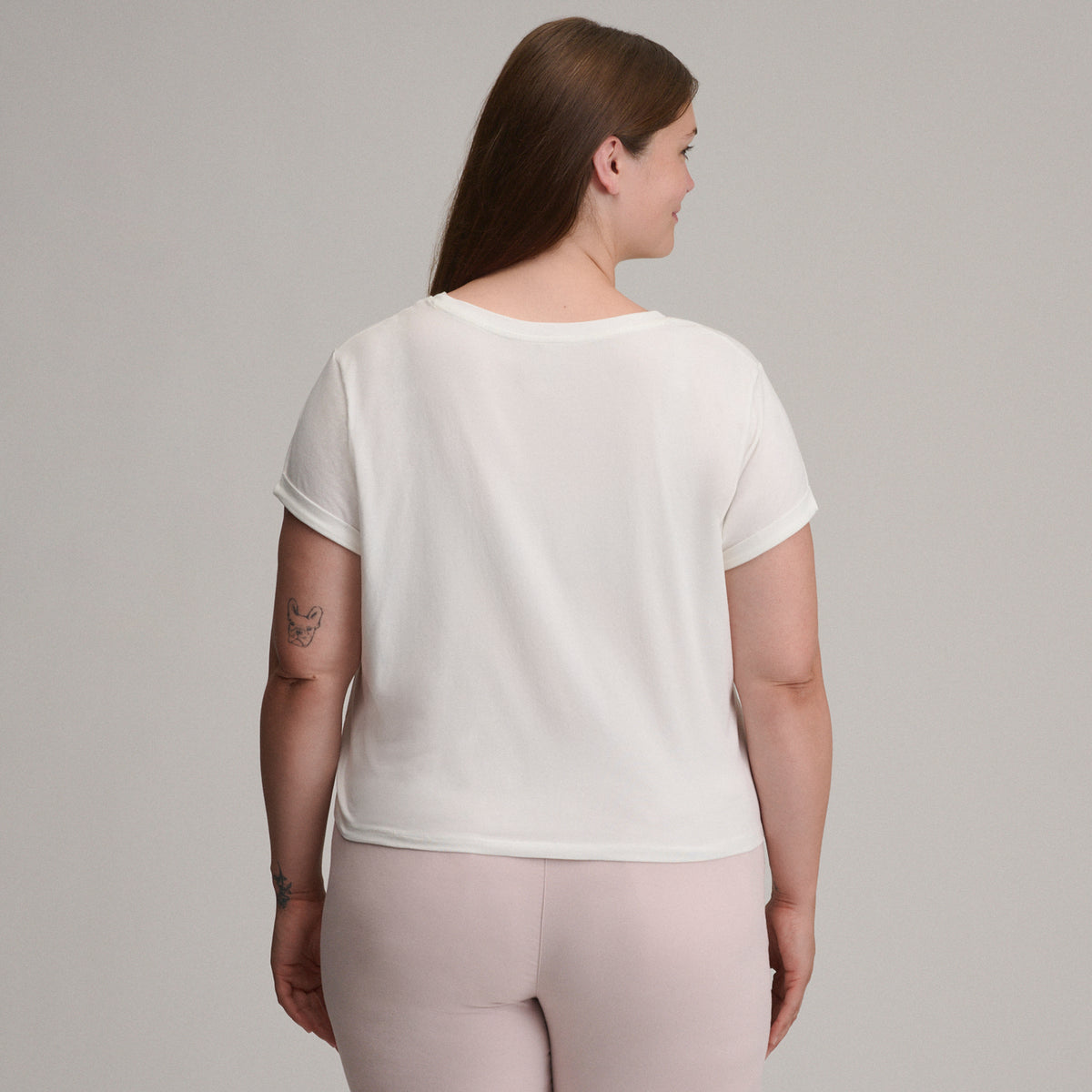 Women's Temp Lite Tie Front Tank-Snow-Plus-6