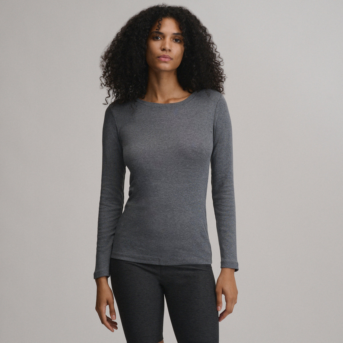 Women's Fav Long Sleeve Crew Neck Tee-Mheagra-25
