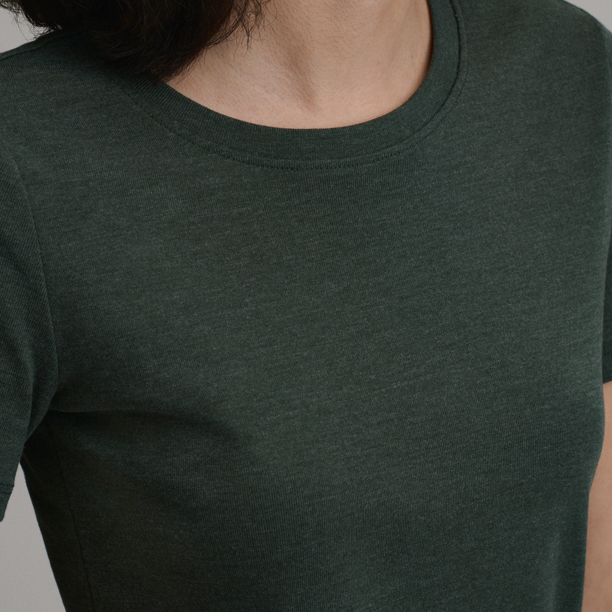 Women's Favorite Short-Sleeve Crew T-Shirt-Dk Hunter-3