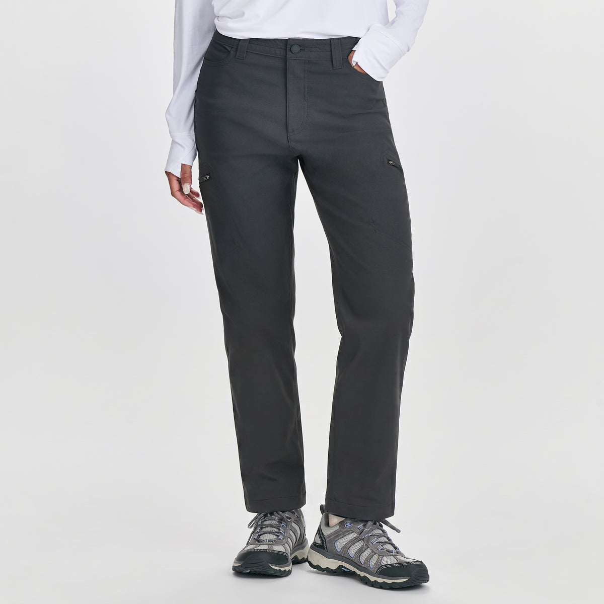 Women's Guide Pro High Rise Pants-Carbon-31