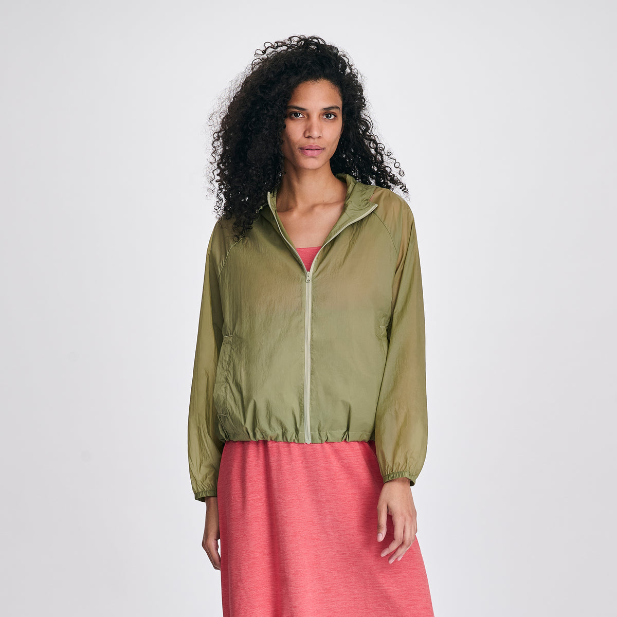 Women's Sunbeam Sheer Windbreaker-Dusty Sage-6