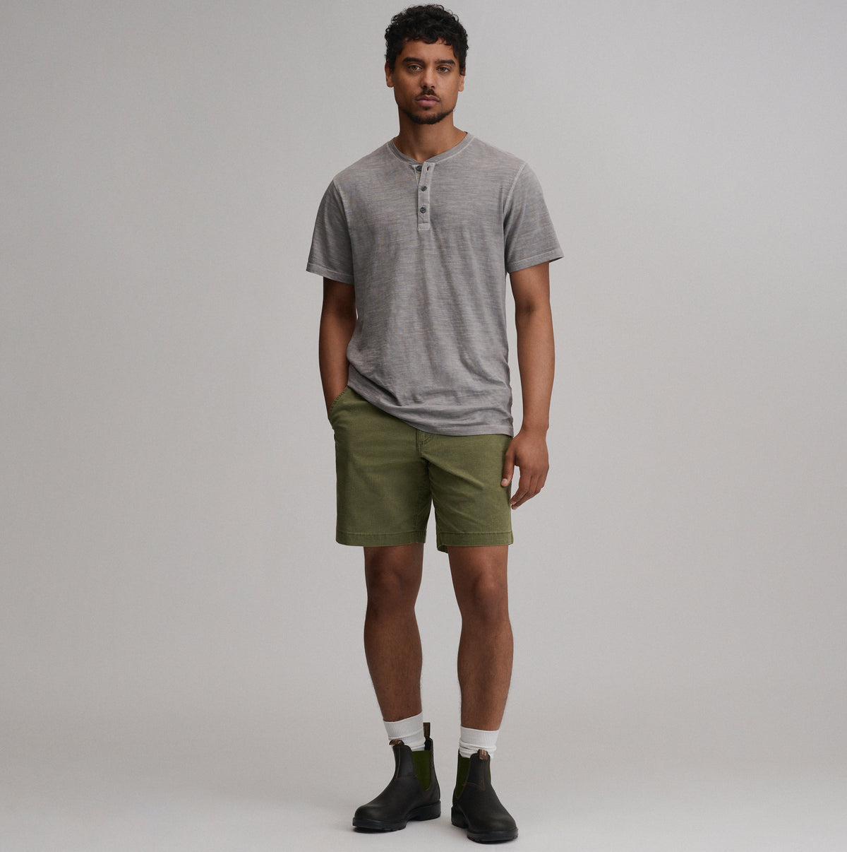 Men's Top Out Ripstop Shorts-Alder-10